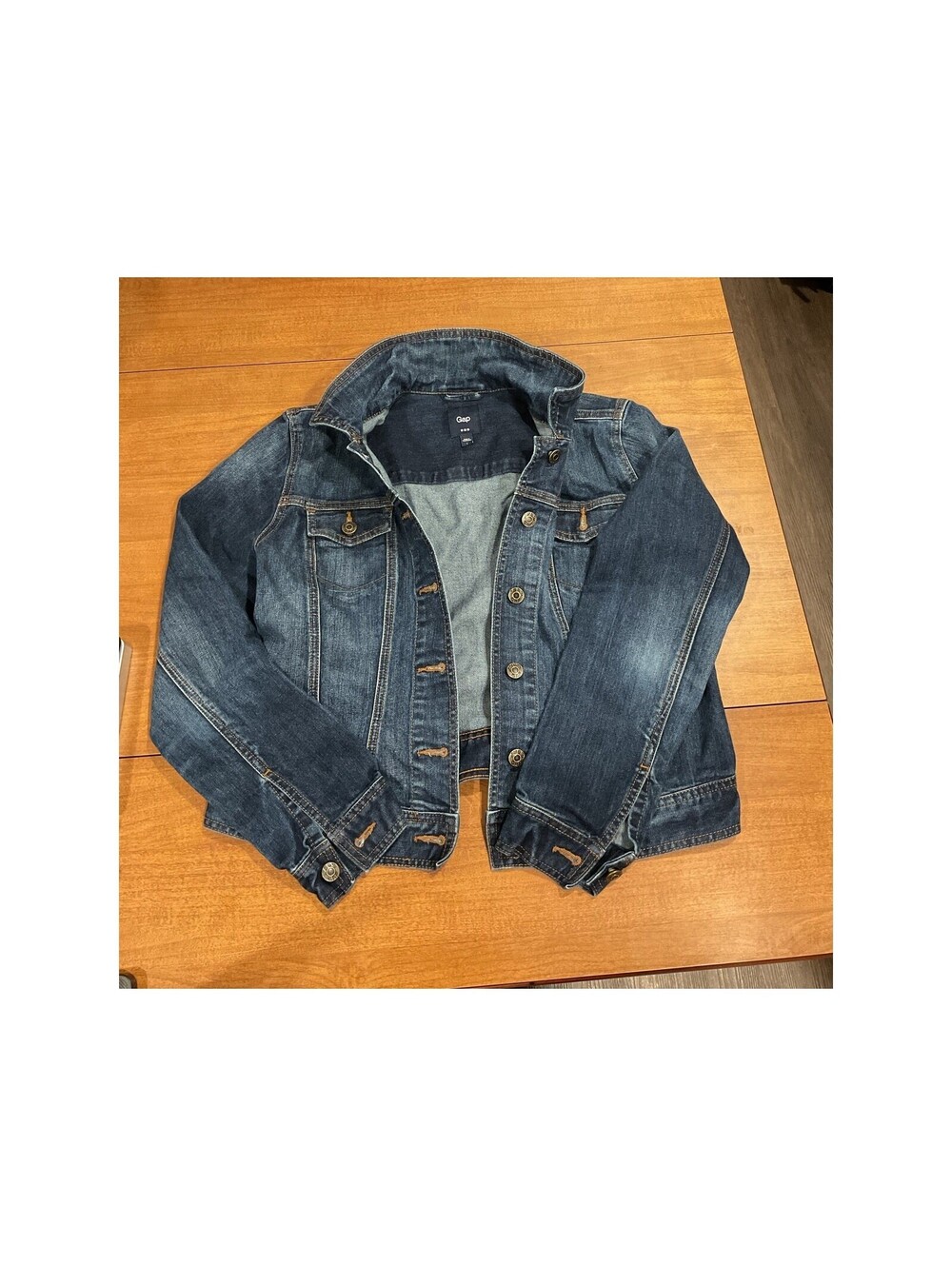 Gap Classic Medium Wash Denim Jean Jacket-115